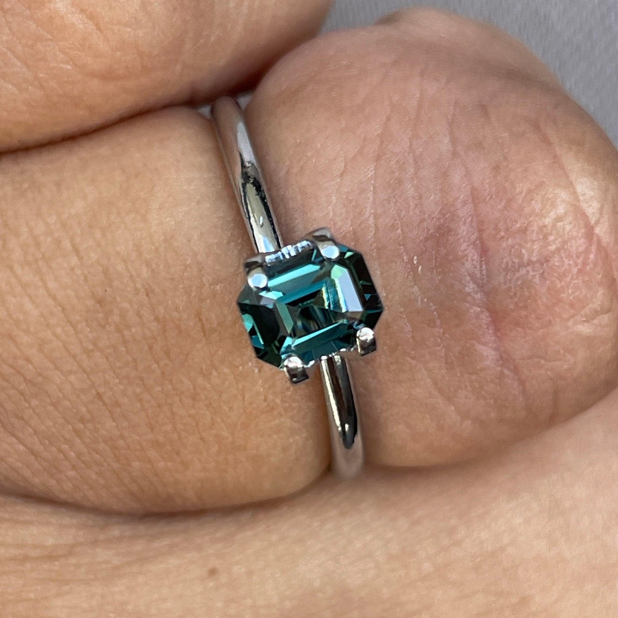 blue green sapphire jewellery