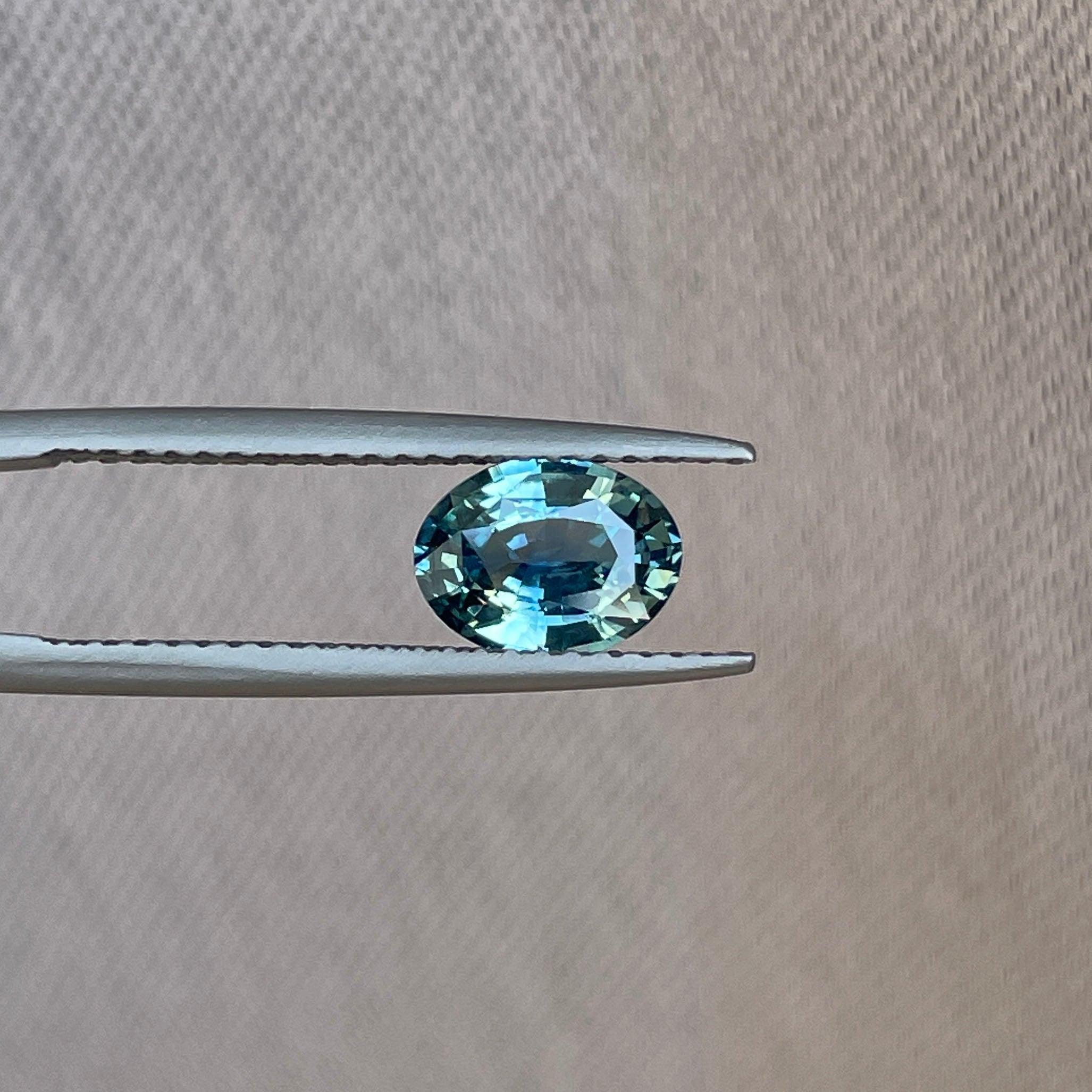 blue green sapphire