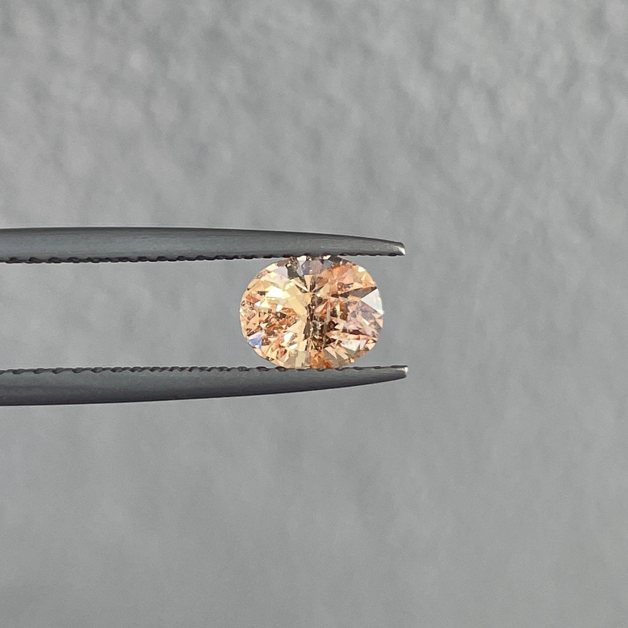 champagne sapphire stone
