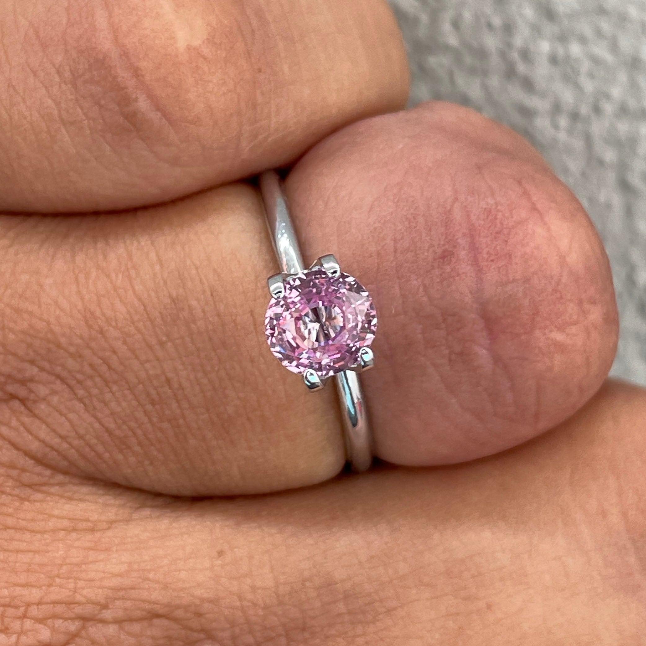 pink sapphire color gemstone