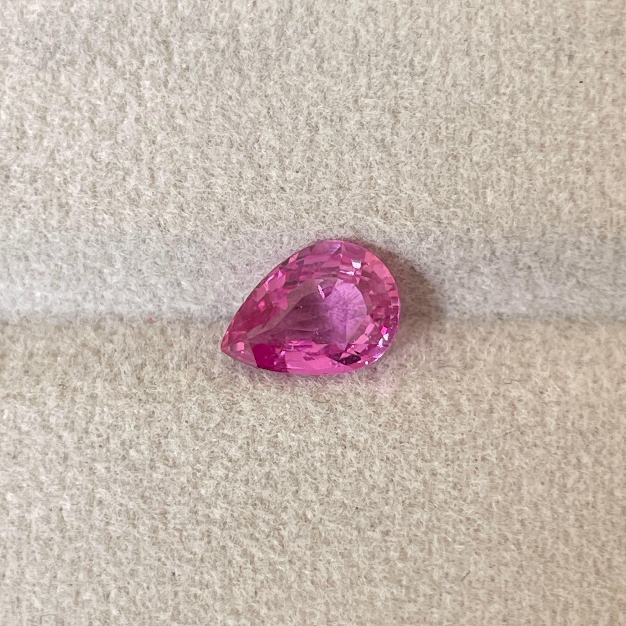 pink sapphire gemstone