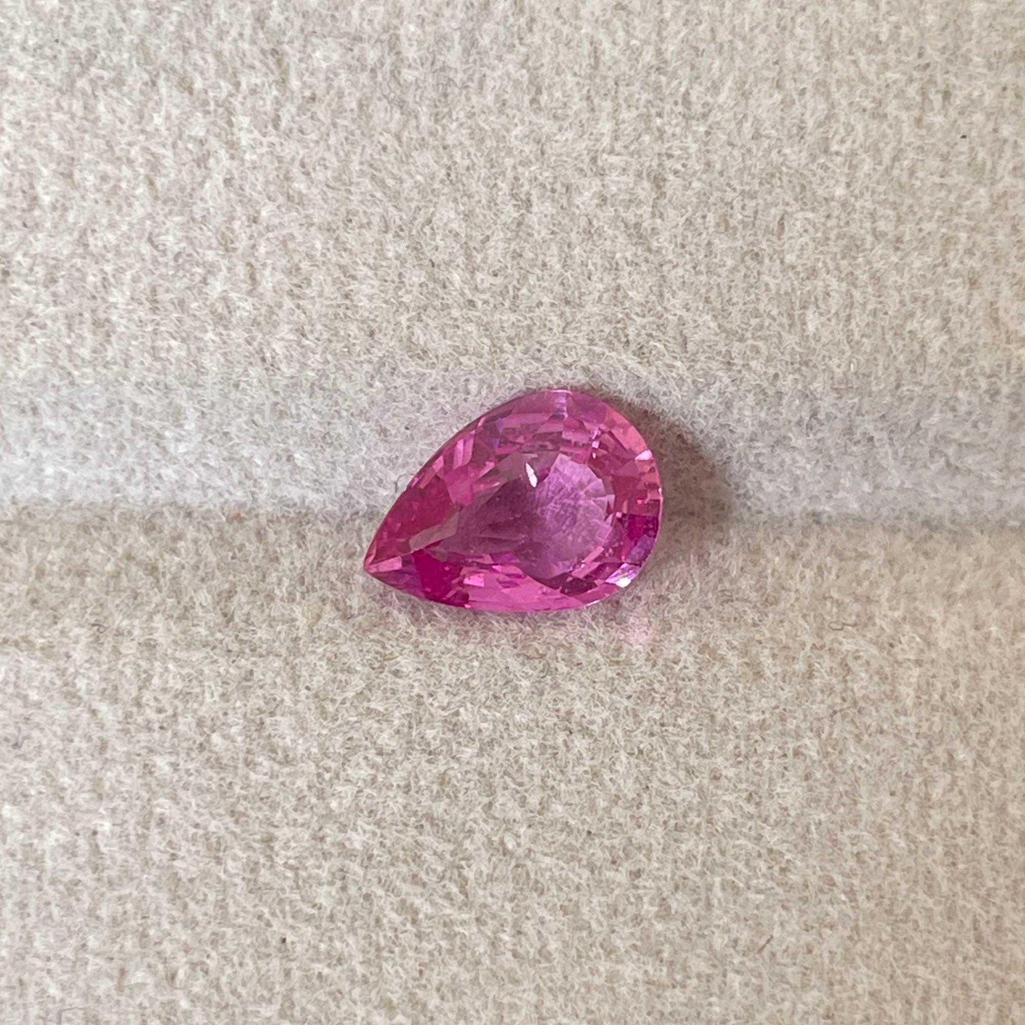 pink sapphire gemstone