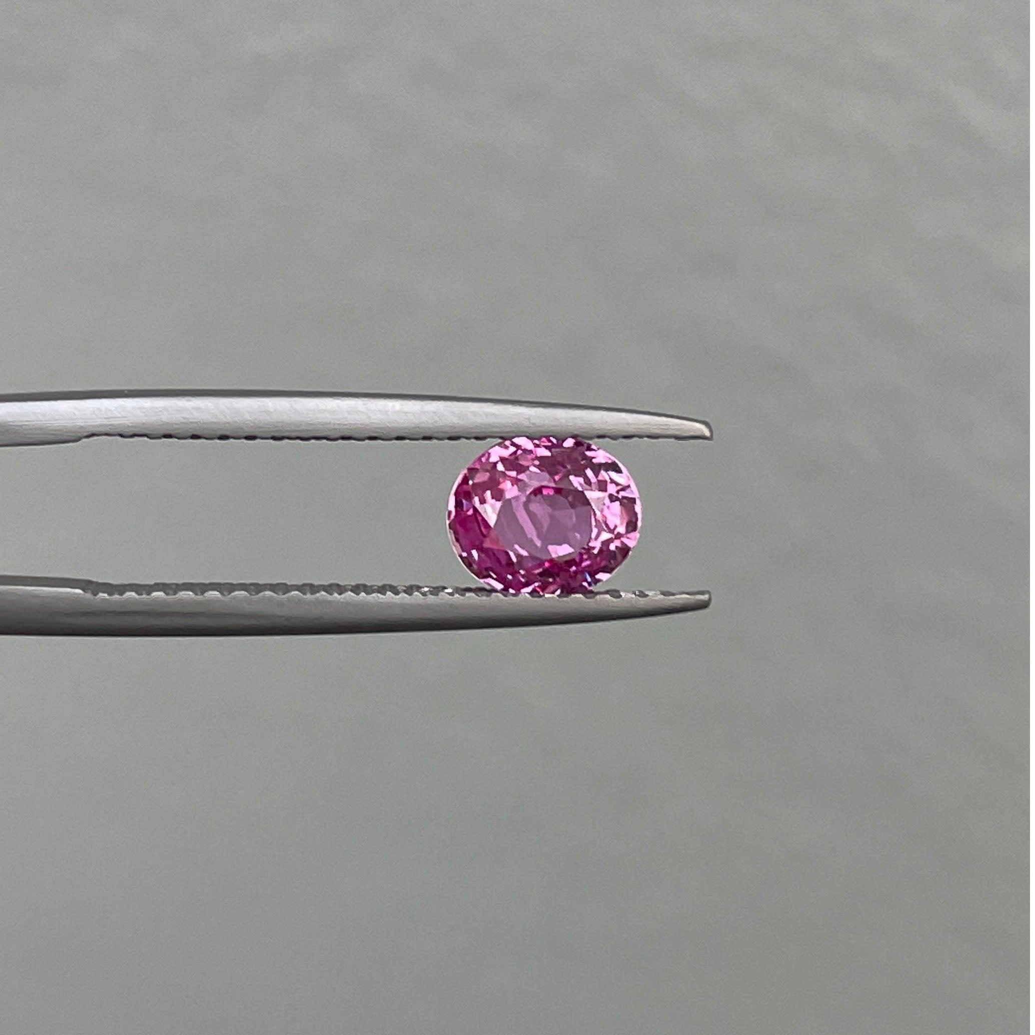 pink sapphire gemstone engagement ring
