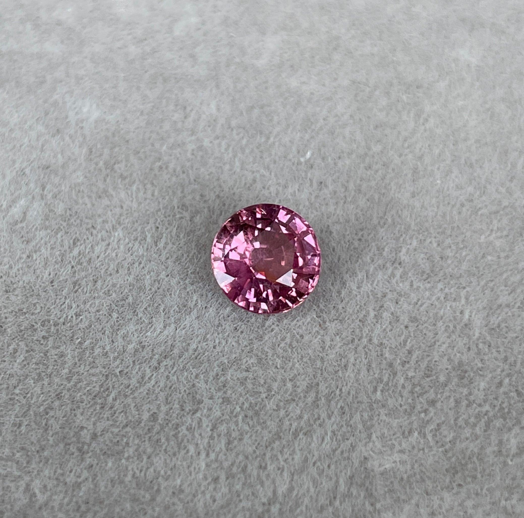 pink sapphire promise ring