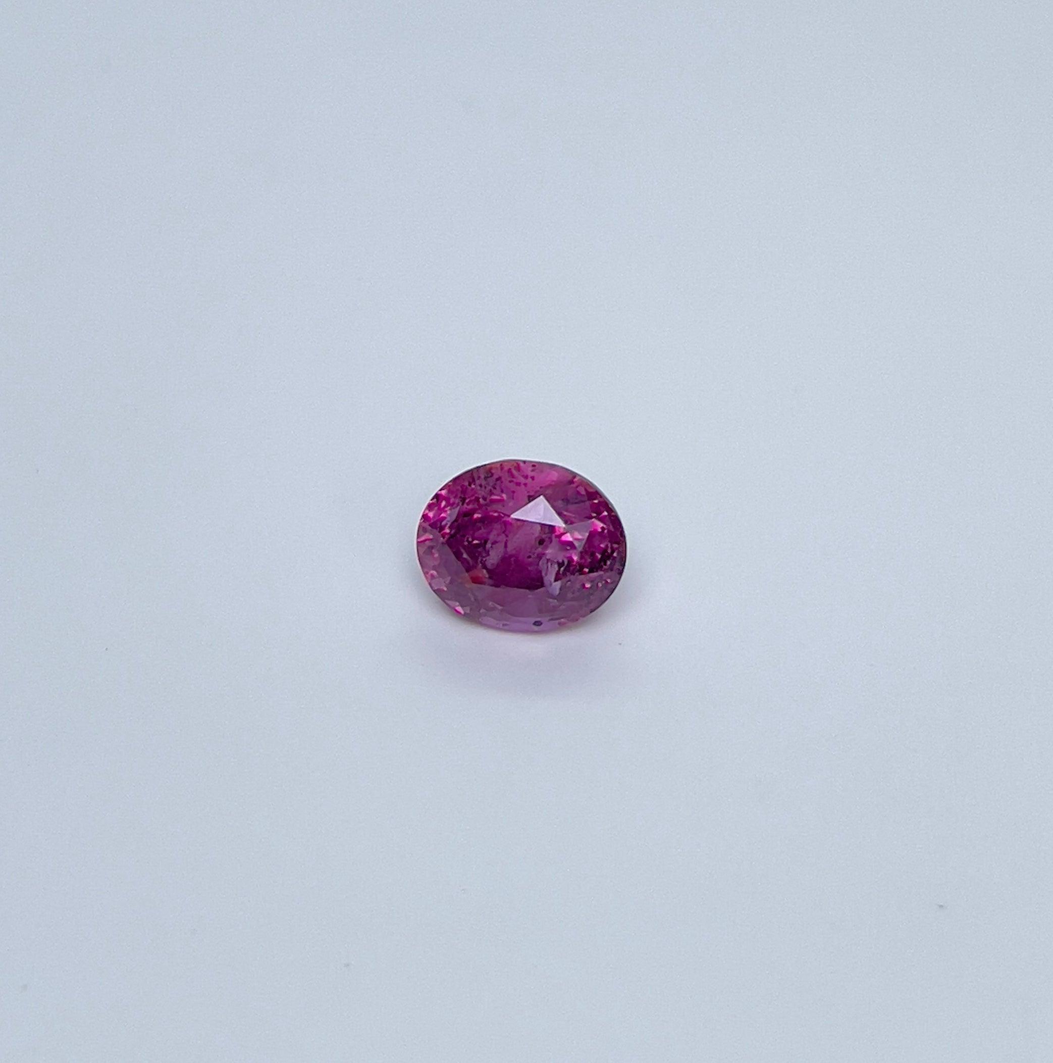 pink sapphire ring engagement