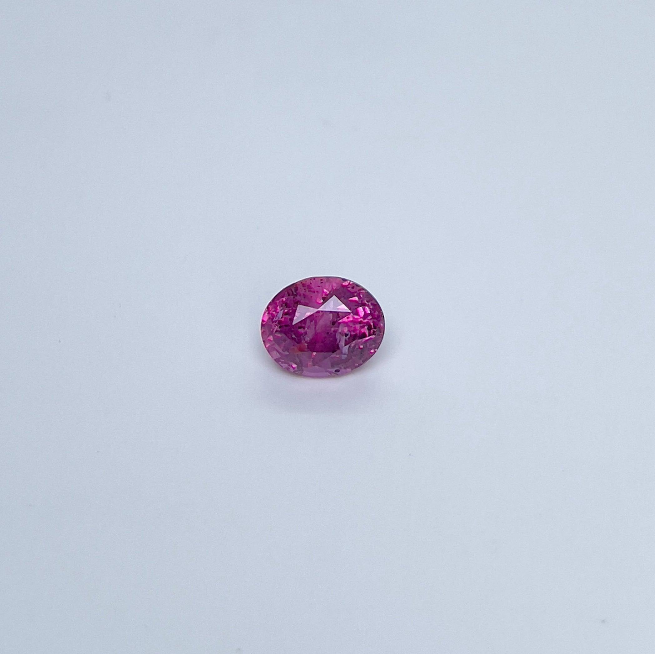 pink sapphire ring engagement