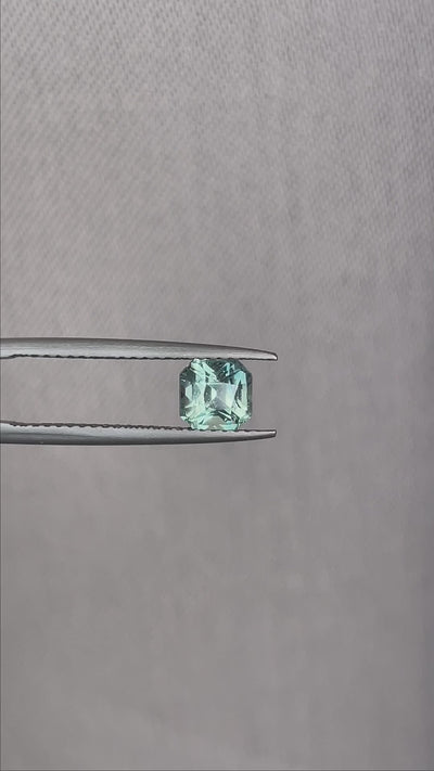 light green sapphire gemstone