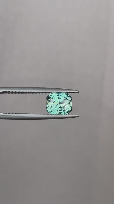 natural blue green sapphire