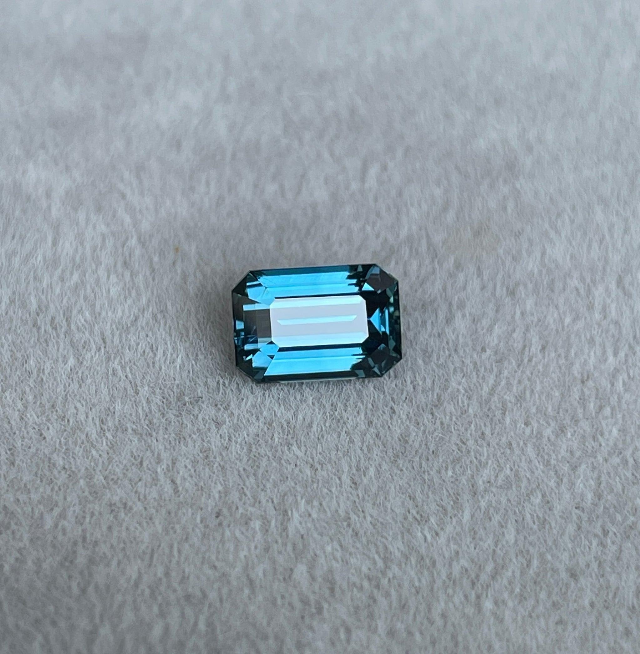 teal sapphire engagement rings
