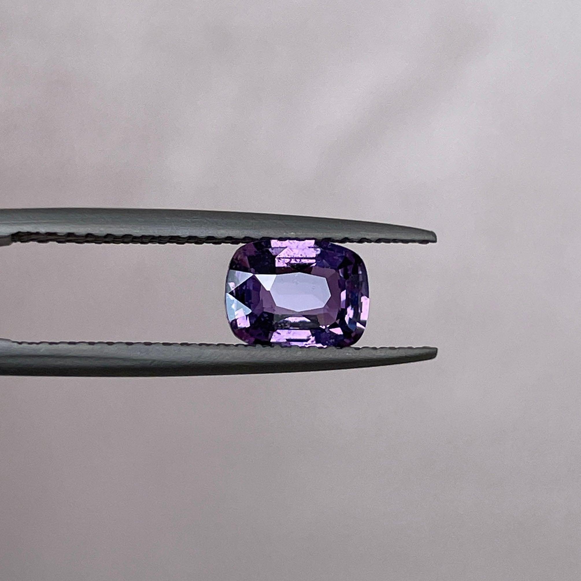 violet sapphire gemstone