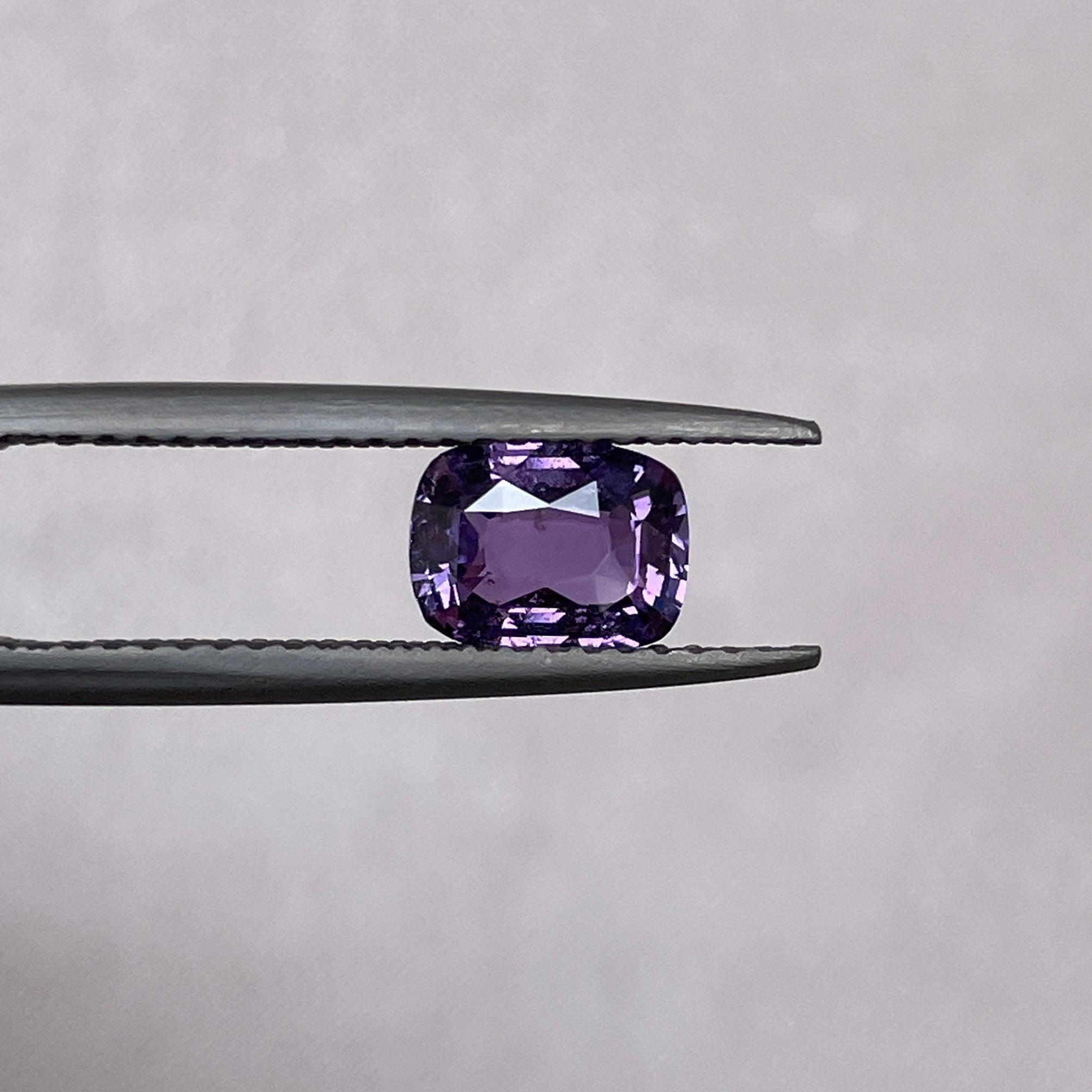 violet sapphire gemstone