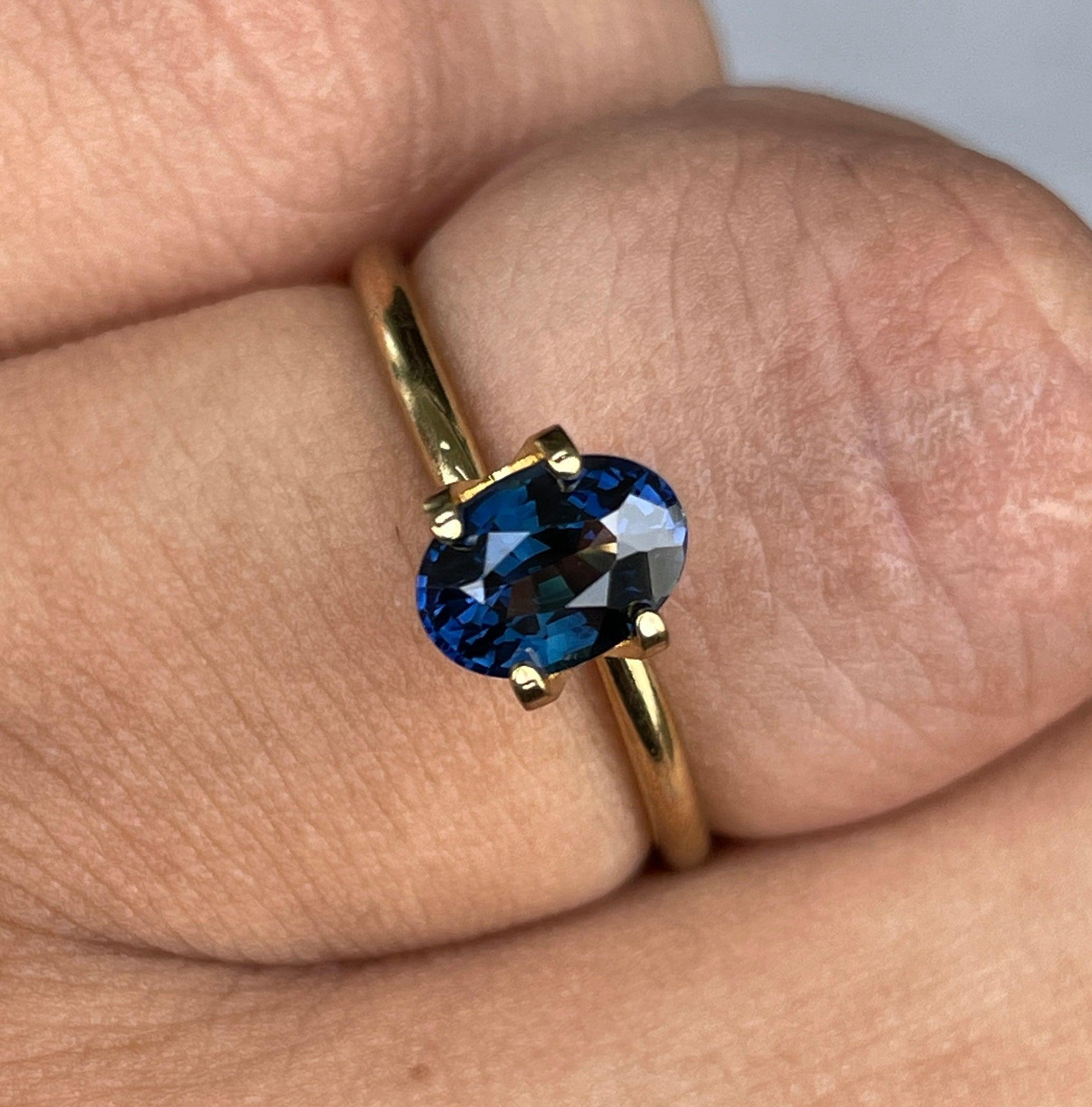 blue precious stone